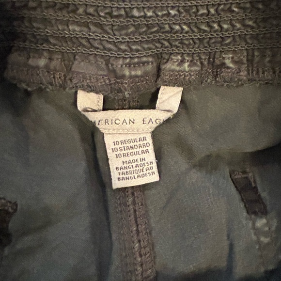 American eagle pant size 10 in charcoal colour - Picture 3 of 4